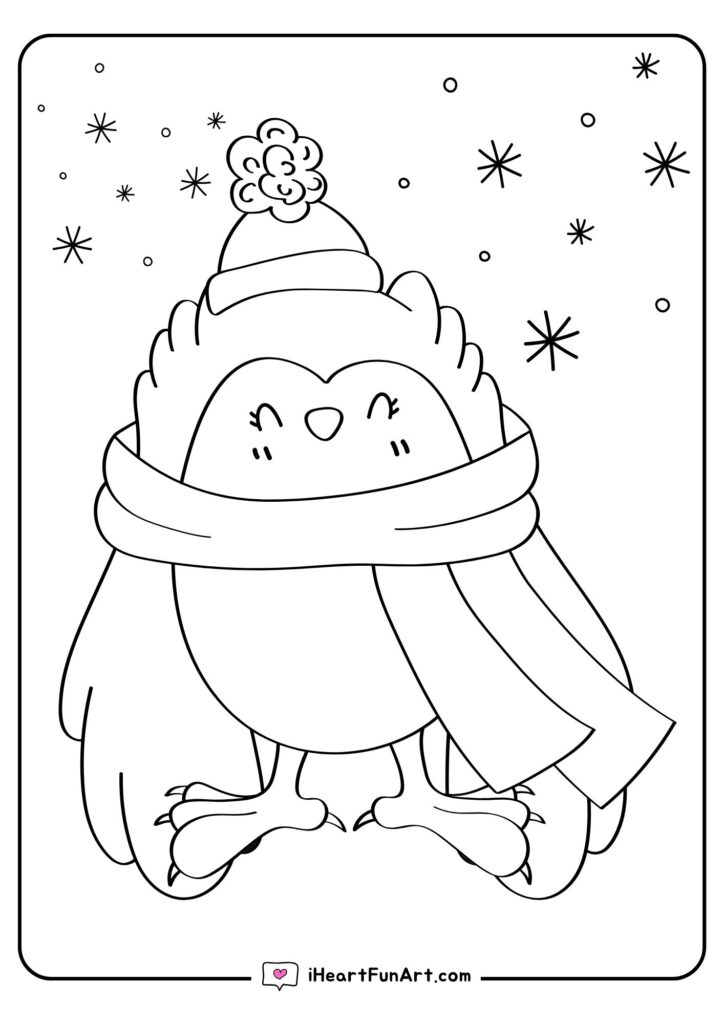 Owl Coloring Pages - 100% FREE PRINTABLES