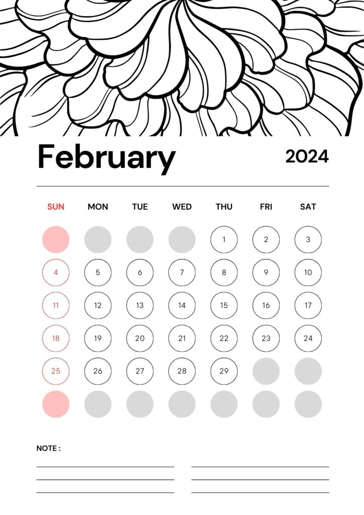 February Calendars - 100% FREE PRINTABLES