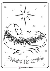 Nativity Coloring Pages - 100% FREE PRINTABLES