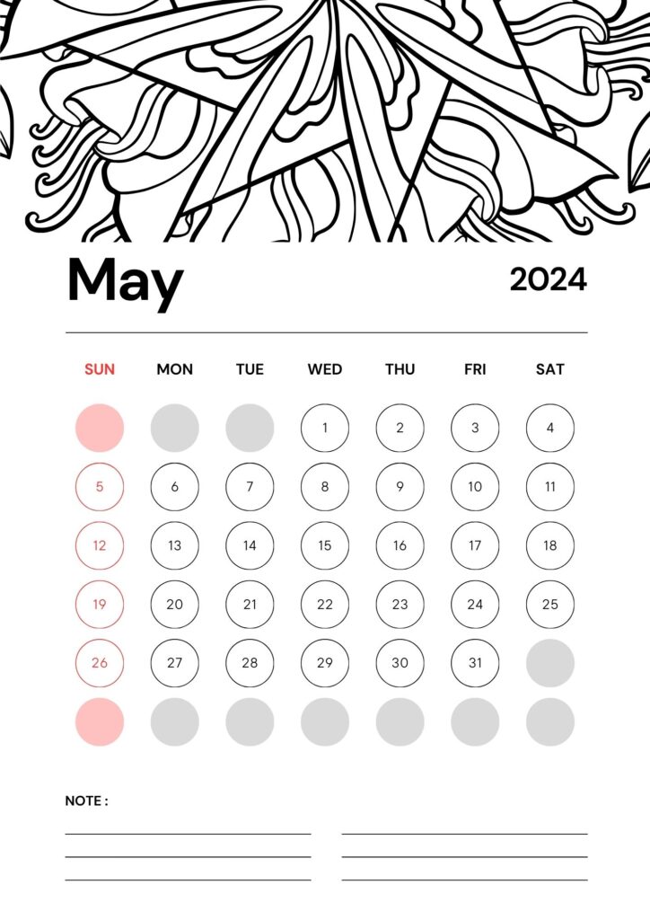 May Calendars - 100% FREE PRINTABLES