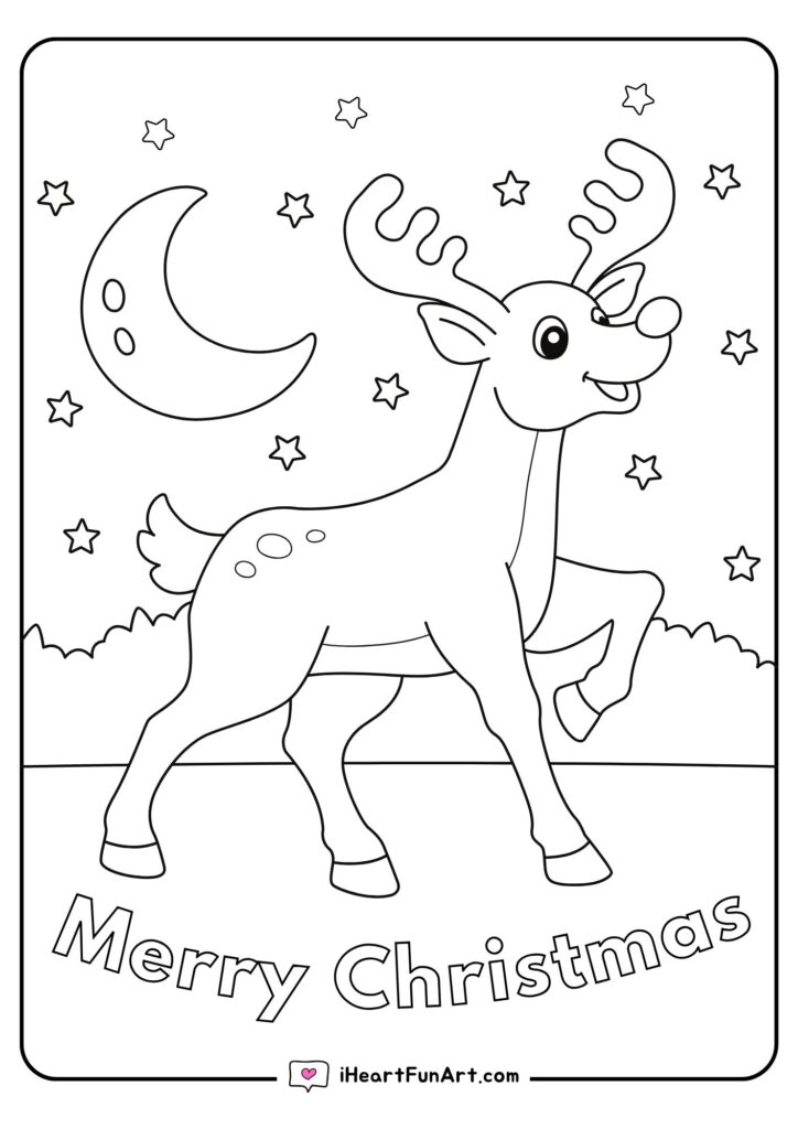Christmas Coloring Pages - 100% FREE PRINTABLES